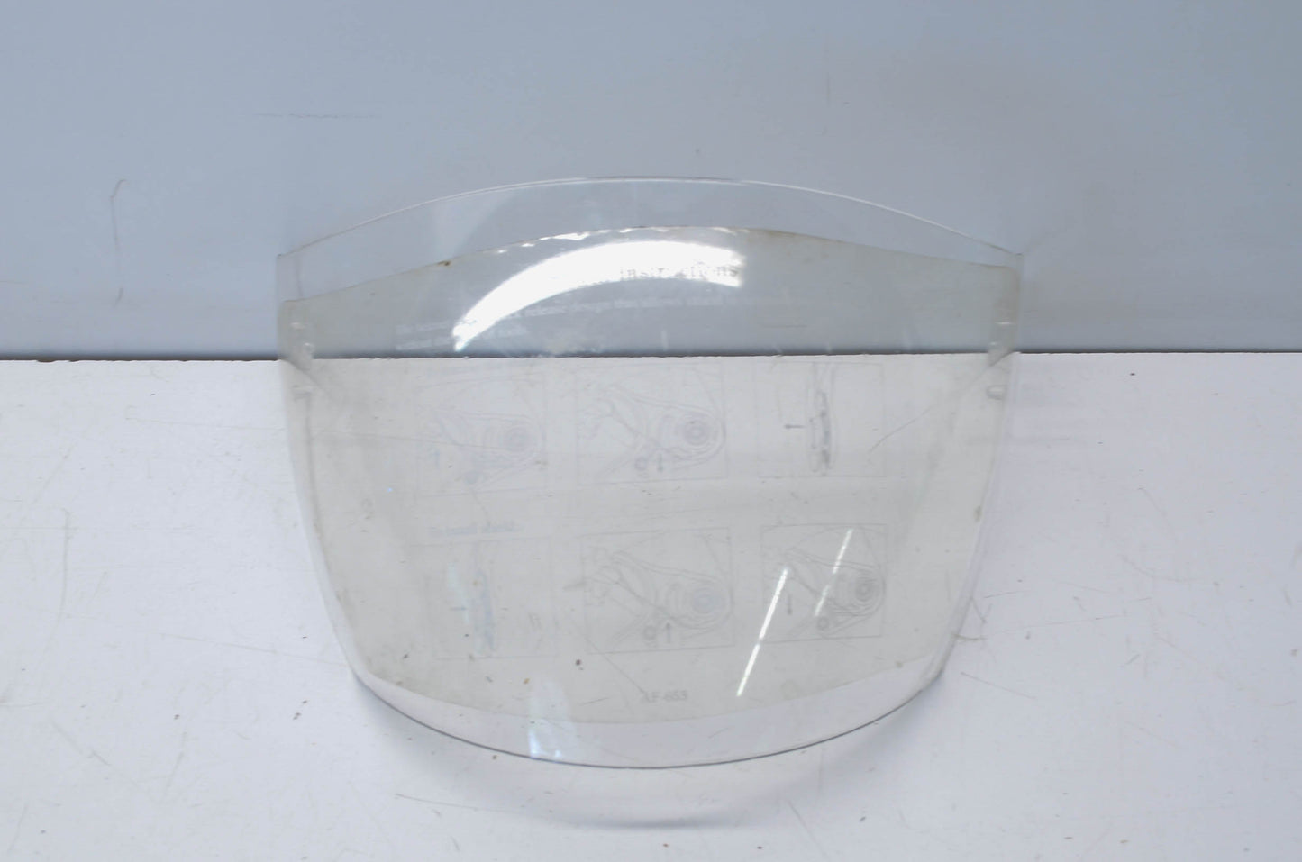AF-655 Clear Helmet Face Shield NOS