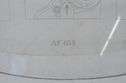 AF-655 Clear Helmet Face Shield NOS
