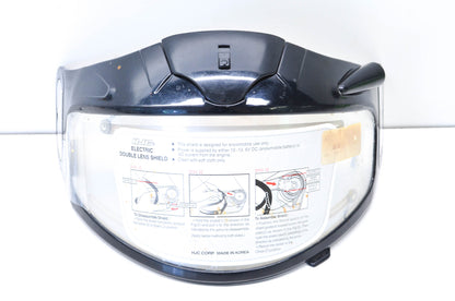 New HJC CR-05 Electric Double Lens Snowmobile Helmet Face Shield NOS