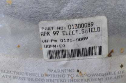 New SSI AFX 97 Electric Face Shield Kit NOS