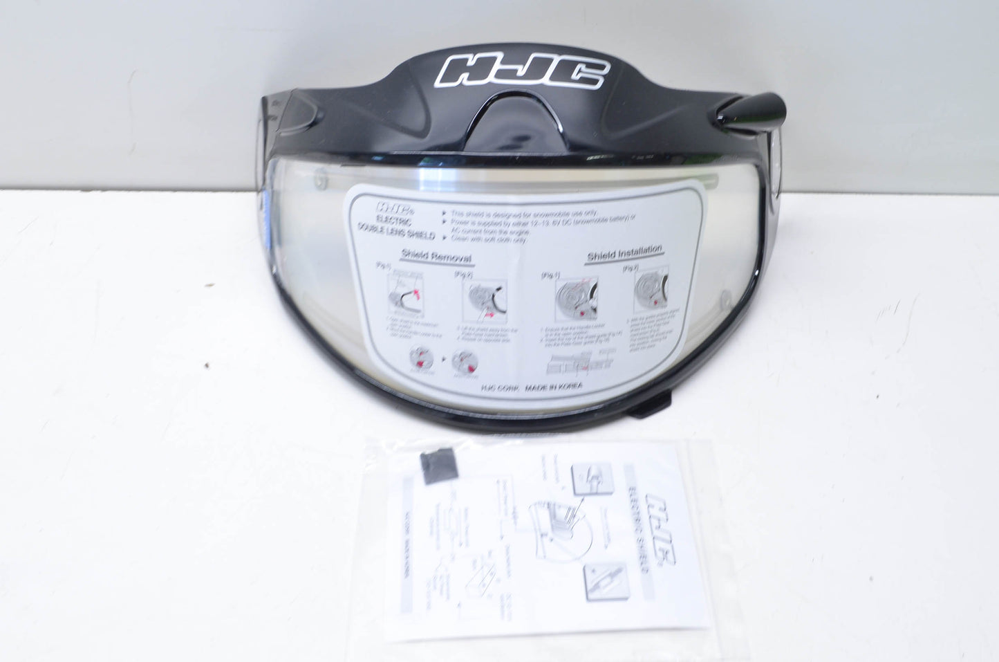 New HJC CL-Max Electric Double Lens Snowmobile Helmet Face Shield NOS