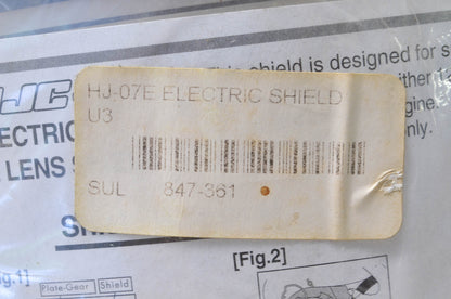 New HJC CL-Max Electric Double Lens Snowmobile Helmet Face Shield NOS