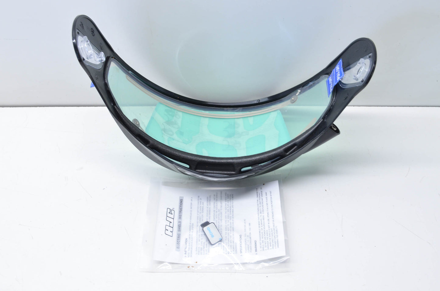 HJ-09 Electric Double Lens Clear Snowmobile Helmet Shield NOS
