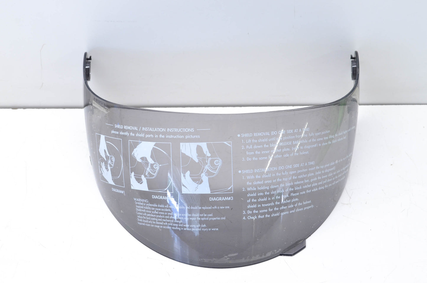 Gmax 2663685 G1 Dark Smoke Face Shield NOS