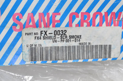 AFX FX-0032 FX4 Smoke Face Shield NOS