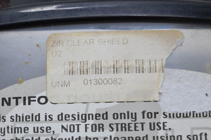 Z1R 1300082 Anti Fog Clear Face Shield Medium NOS