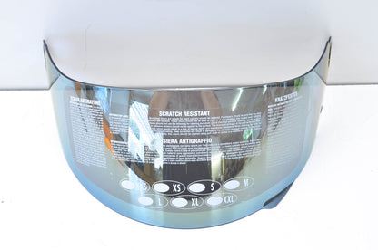 AGV AG-0045 Iridium Blue Arcii-Demon Face Shield NOS