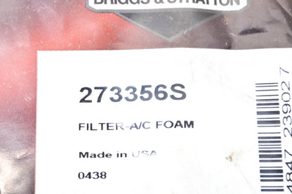 OEM Briggs & Stratton 273356S Pre-Filter NOS