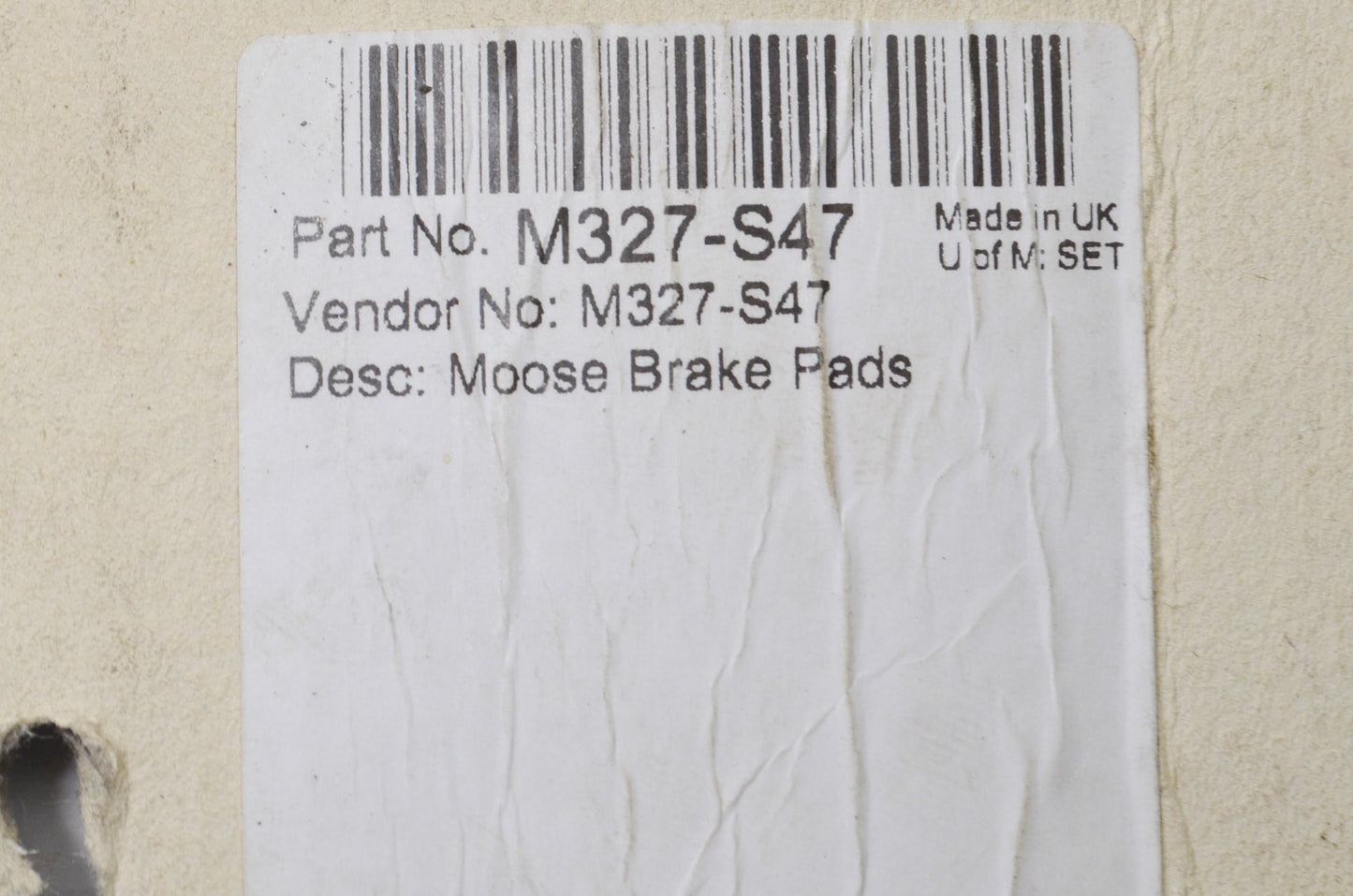Moose Racing M327-S47 Brake Pad Kit NOS