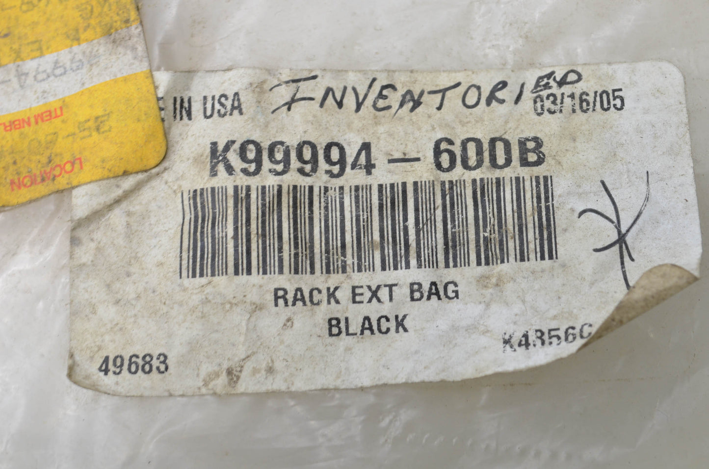 OEM Kawasaki 99994-600B ATV Rack Extension Bag NOS