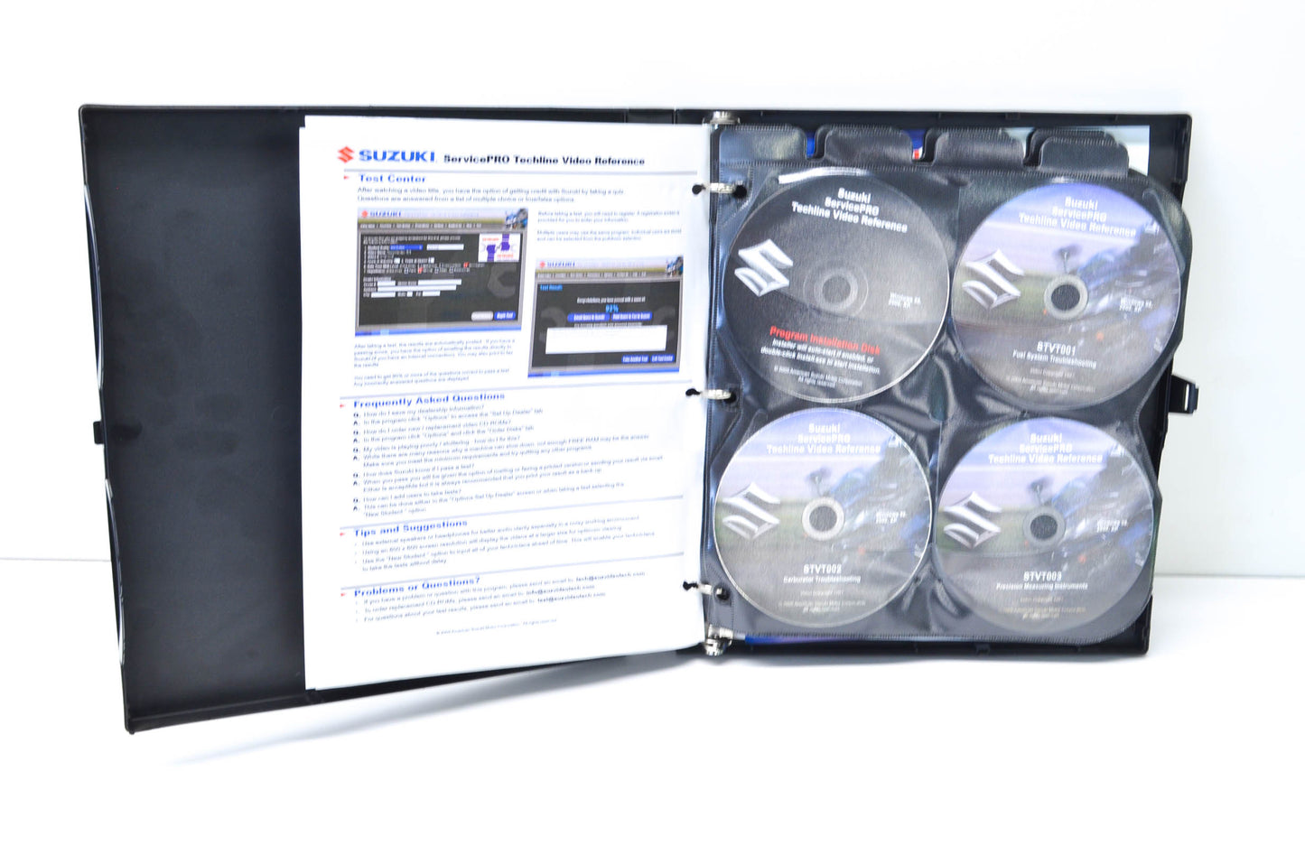 OEM Suzuki 99923-10500-CBT Techline Video