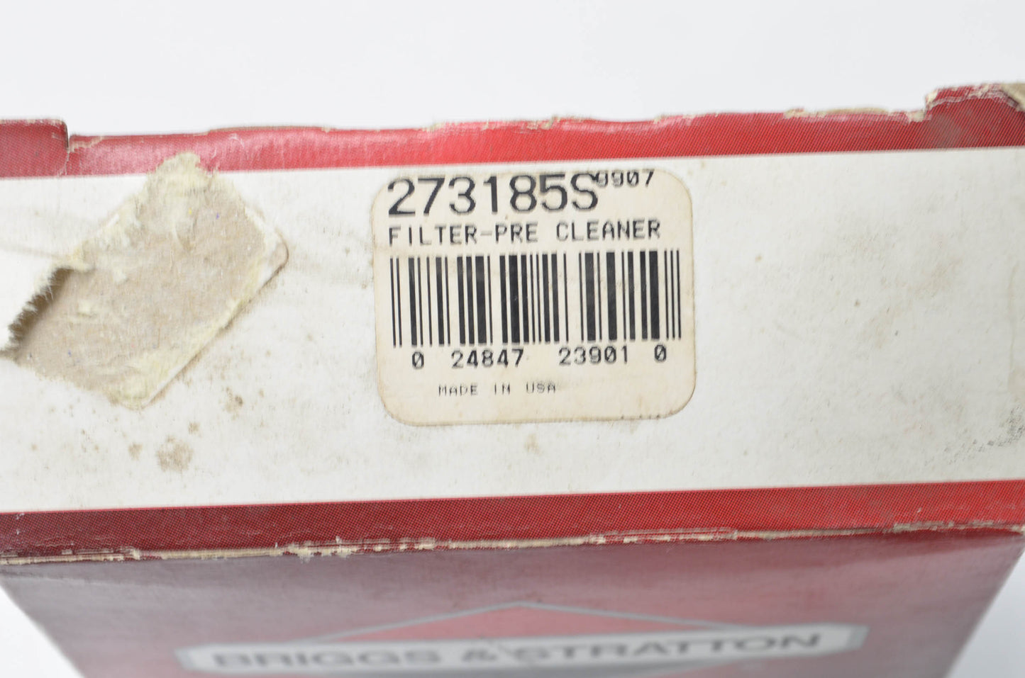 OEM Briggs & Stratton 273185S Air Filter Qty 2 NOS