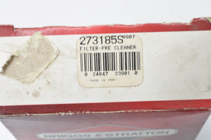 OEM Briggs & Stratton 273185S Air Filter Qty 2 NOS
