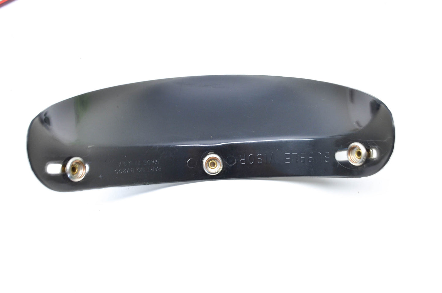 Paulson Manufacturing BV200 Black Tinted Snap On Helmet Visor NOS