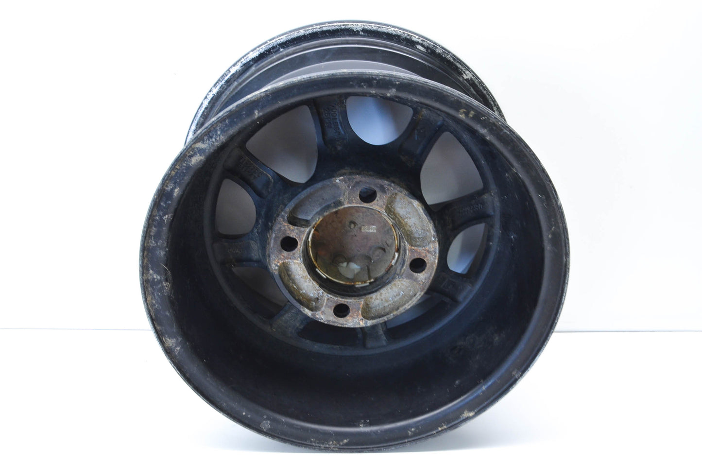 12X7 4/110 2+5 SS 108 Black Alloy Wheel Rim