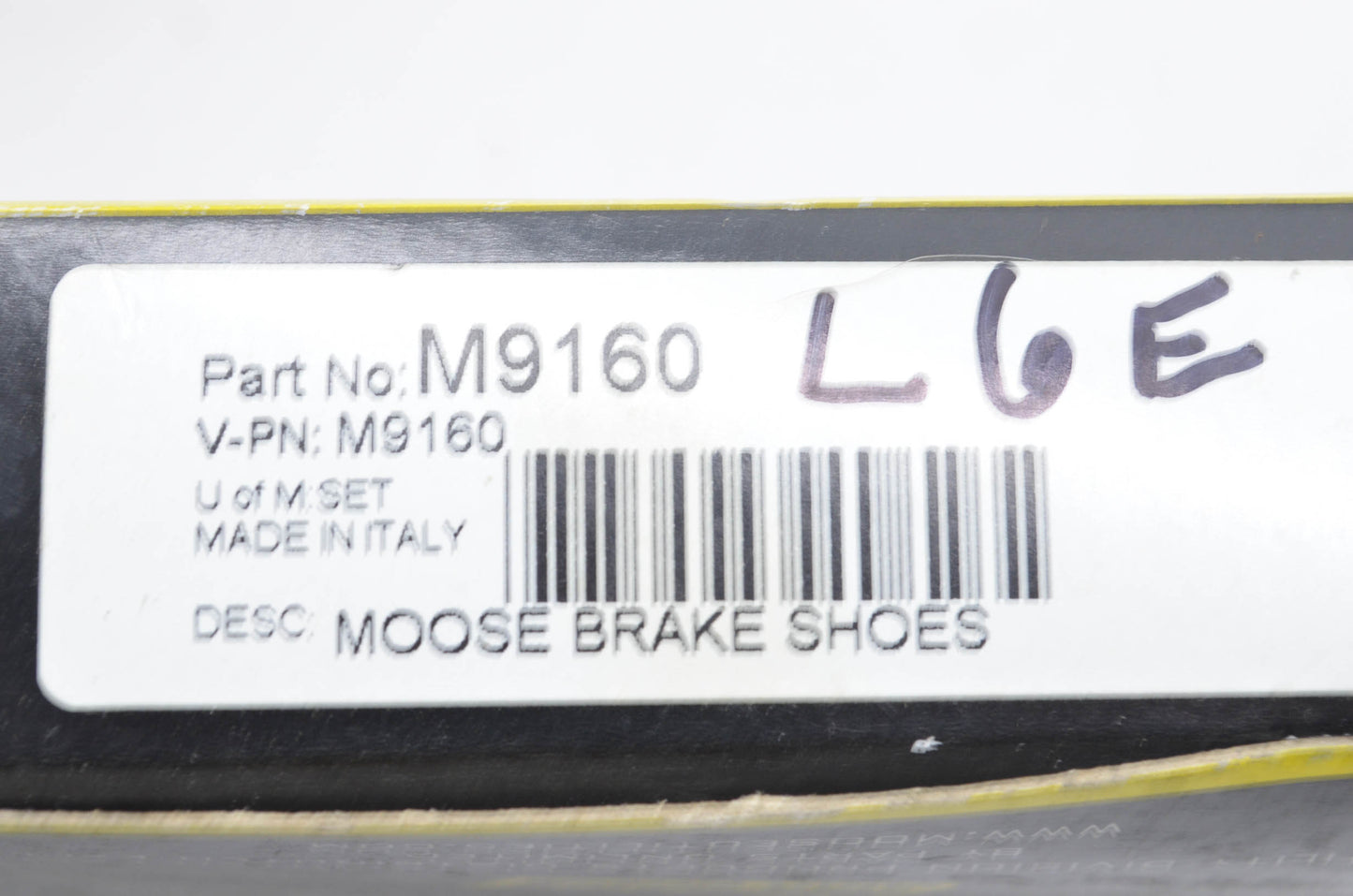 Moose Racing M9160 Suzuki Brake Shoe Kit NOS