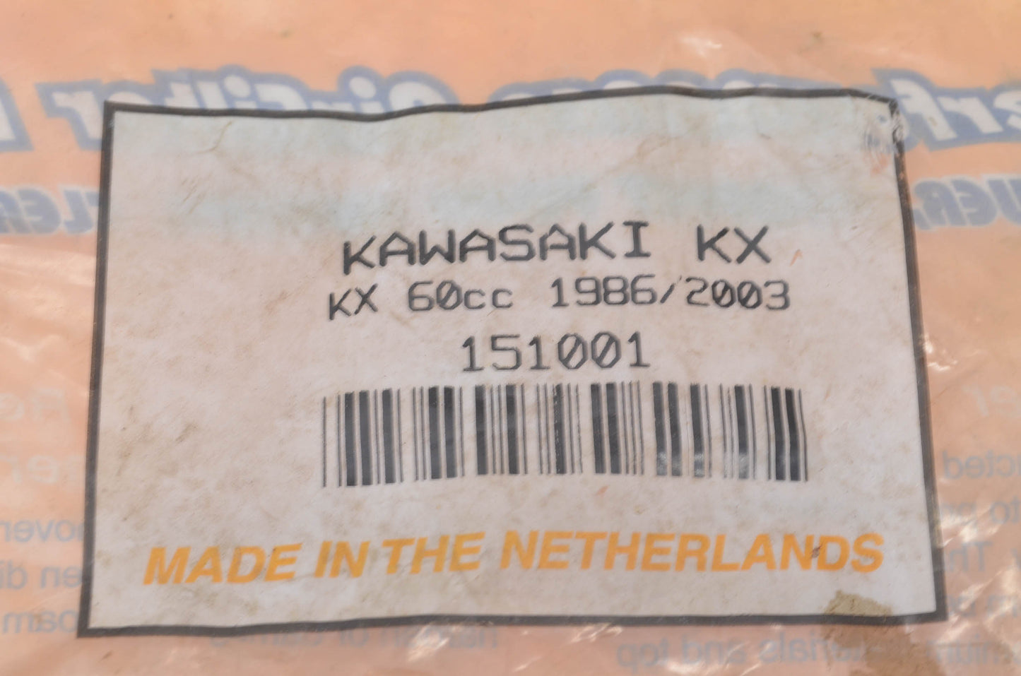 Twin 151001 1986-2003 Kawasaki KX 60cc Air Filter NOS