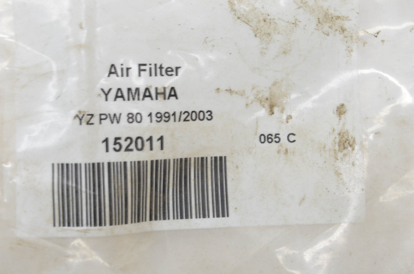 New Twin 1991-2003 Yamaha YZ PW80 Air Filter NOS