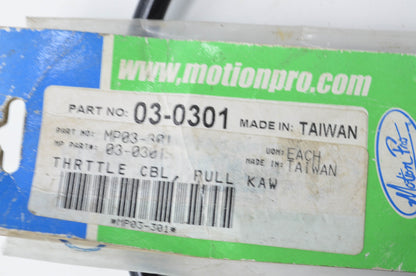 Motion Pro 03-0301 Kawasaki Pull Throttle Cable NOS