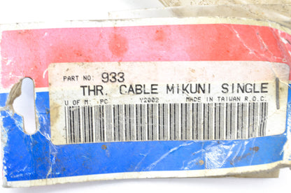 New Parts Unlimited Throttle Cable NOS