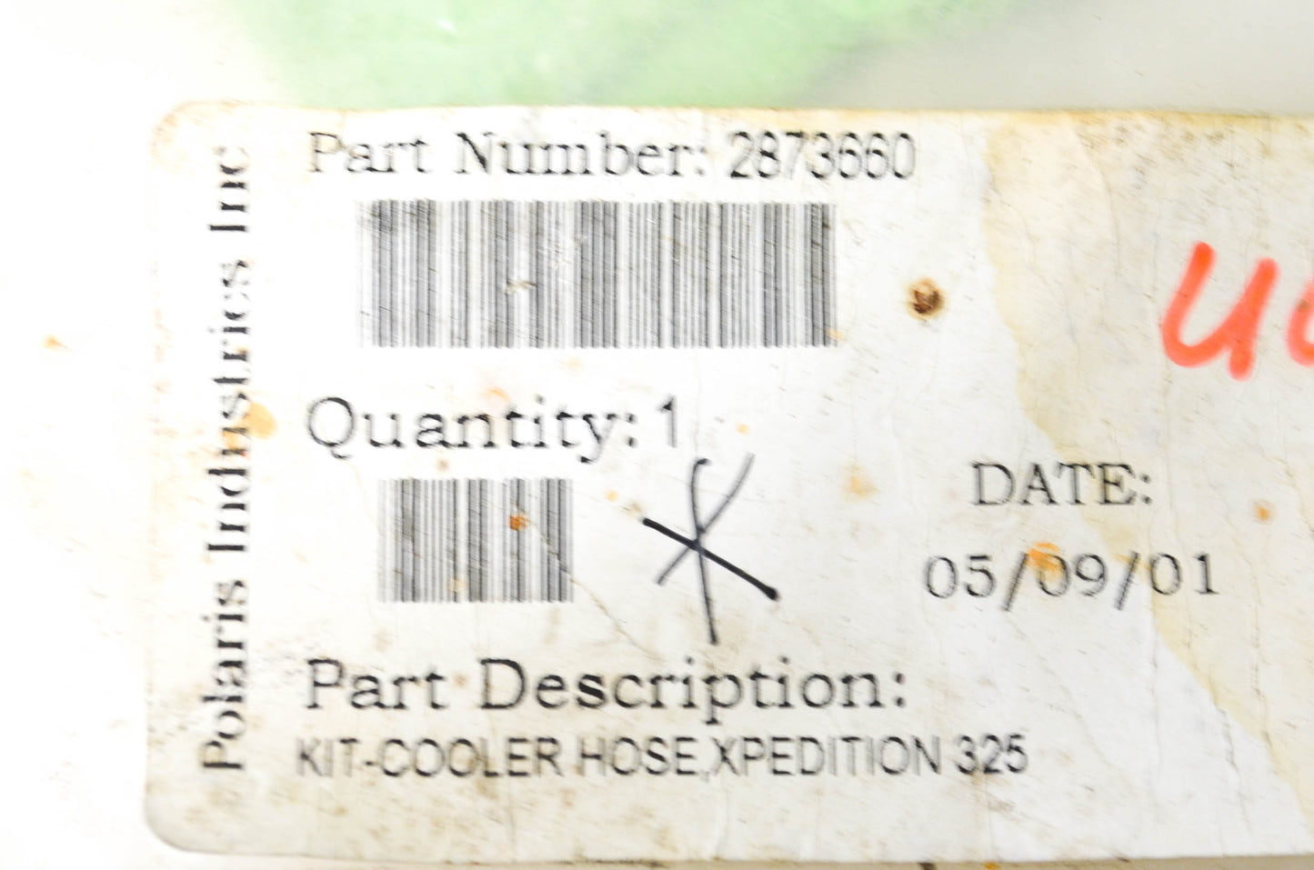 Polaris 2873660 Oil Line Replacement Kit NOS