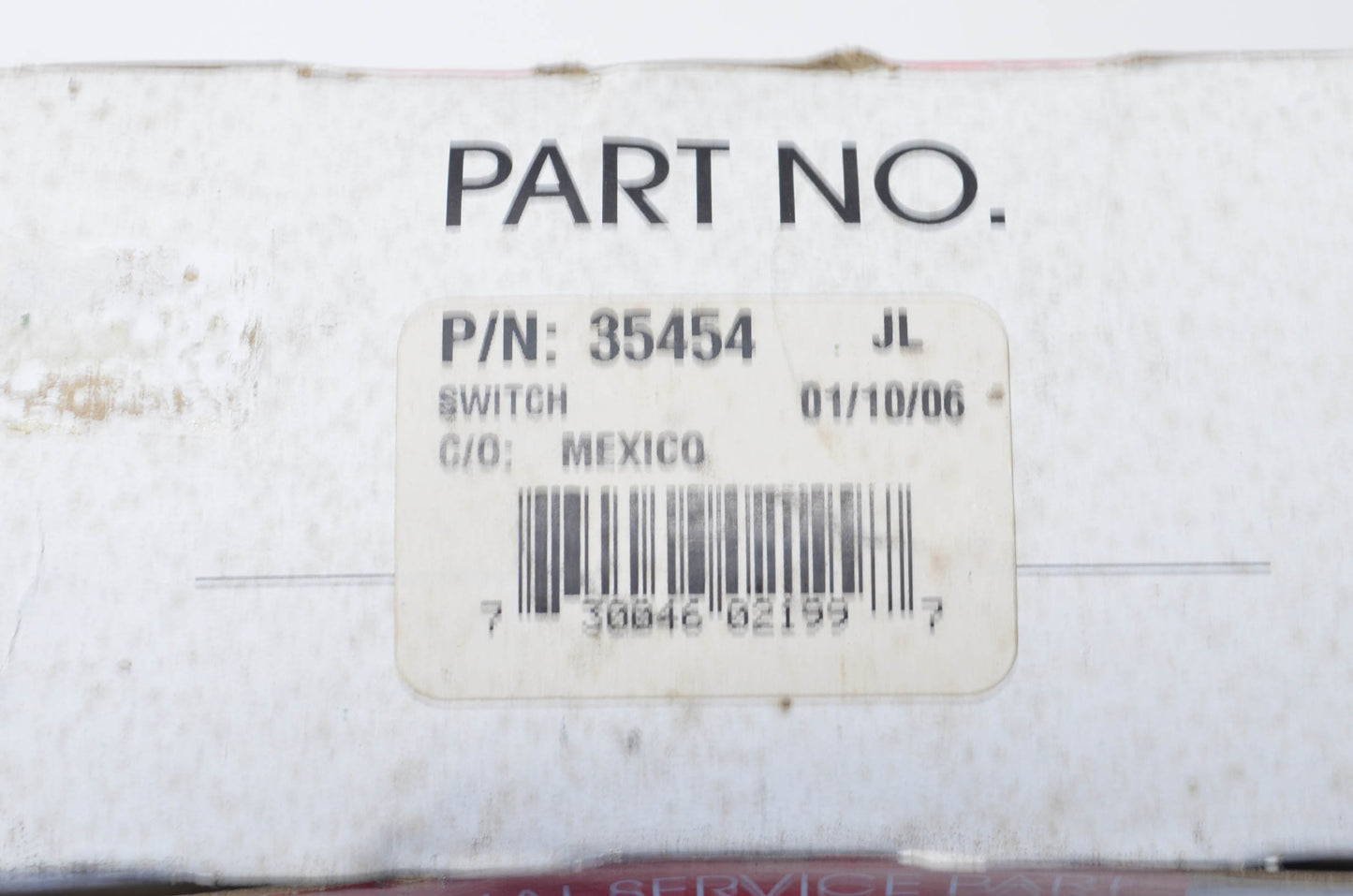 Tecumseh 35454 Electric Starter Switch Kit