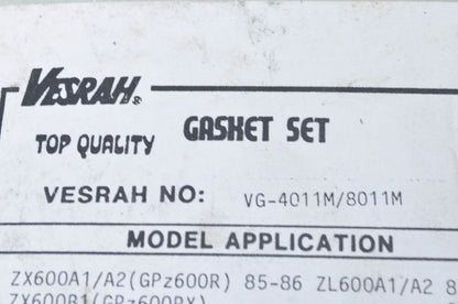 Vesrah VG-4011M, VF-4011-M, VG-801M Gasket Kit NOS