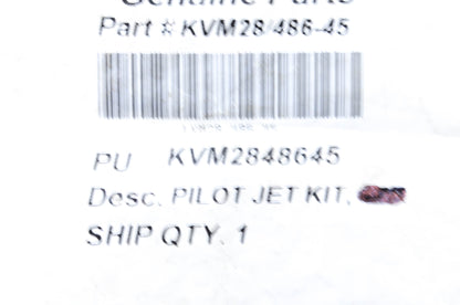 Mikuni KVM28/486-45 Pilot Jet #45 NOS