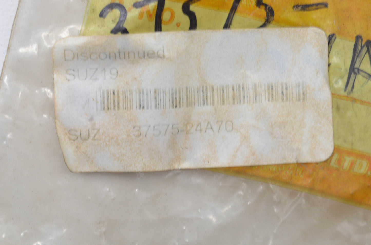 OEM Suzuki 37575-24A70 Lever Handlebar Switch Cover NOS