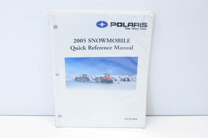 OEM Polaris 9914898 2005 Snowmobile Quick Reference Manual NOS