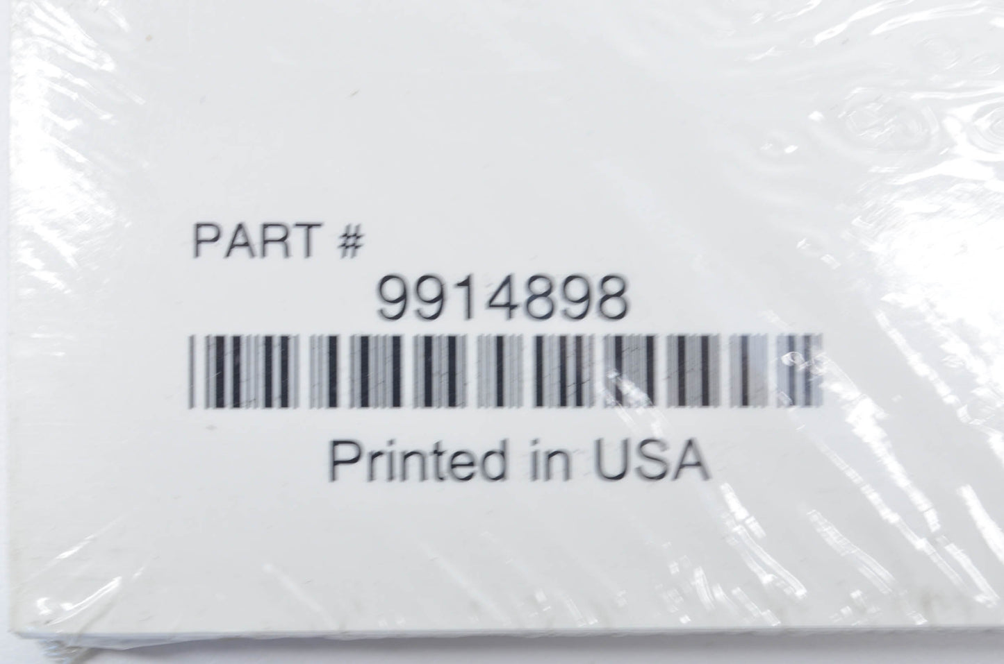 OEM Polaris 9914898 2005 Snowmobile Quick Reference Manual NOS