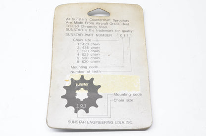 Sunstar 10115 Countershaft Sprocket 15T NOS