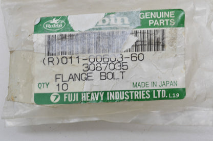 OEM Polaris 3087035 Flange Bolt QTY 6 NOS