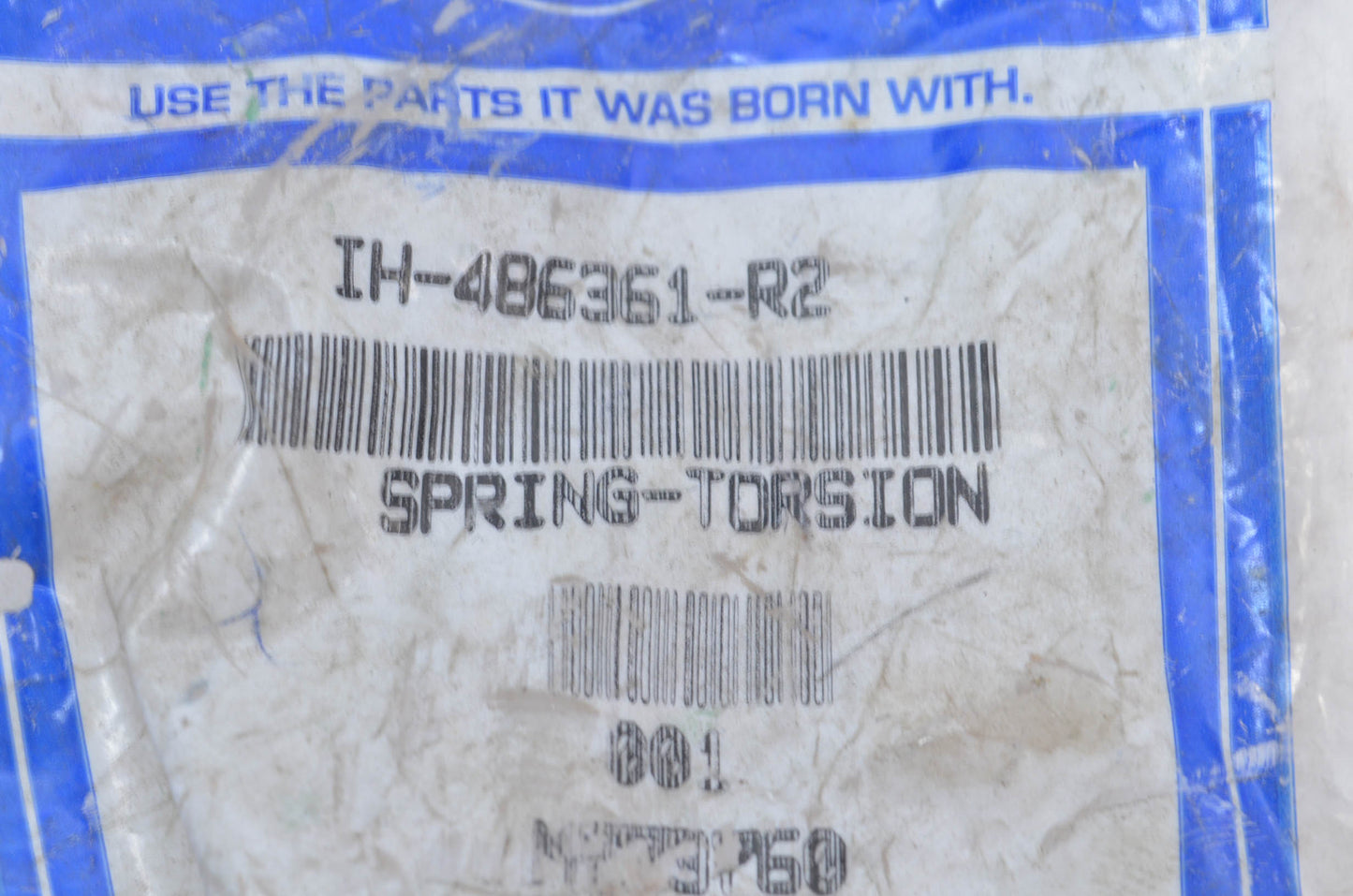 New Cub Cadet Torsion Spring NOS