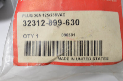 OEM Honda 32312-899-630 20A 125/250V Plug NOS