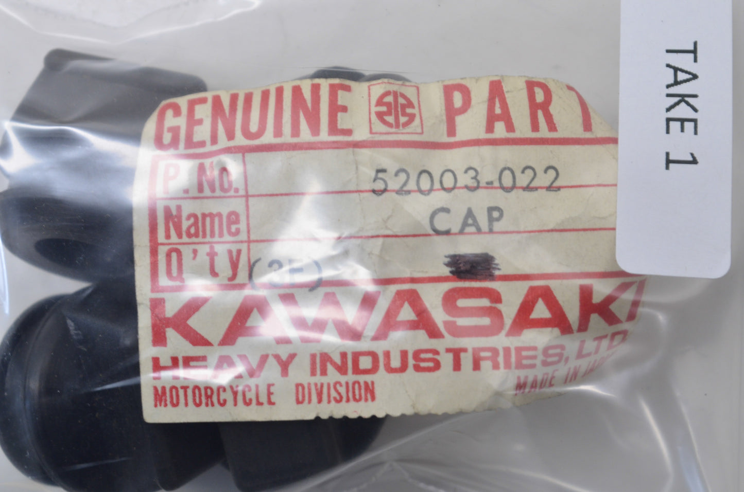 OEM Kawasaki 52003-022 Oil Cap NOS