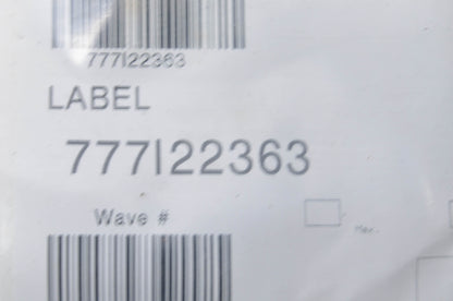 MTD 777I22363 Drive/Auger Lock Label NOS