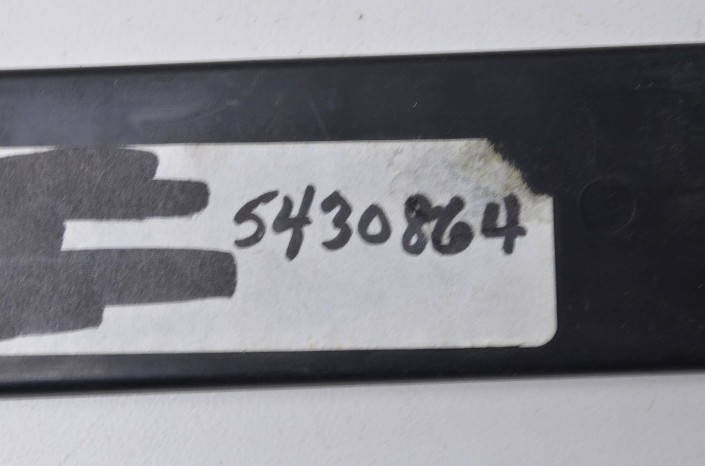 1987 Gold Logo Plate NOS