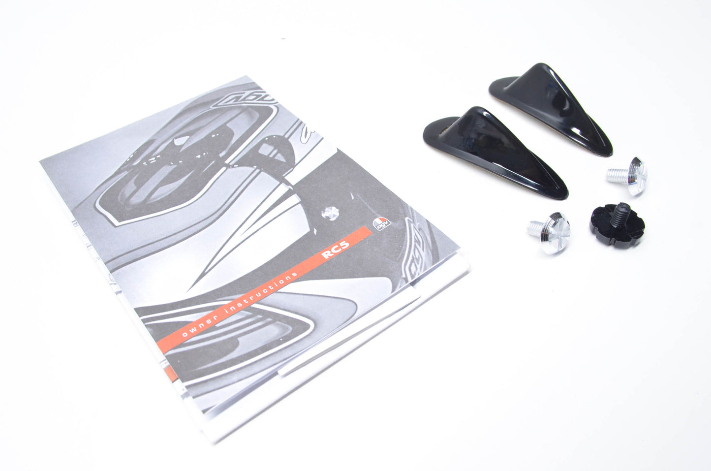 AGV RC5 Helmet Owners Manual w/ Hardware NOS