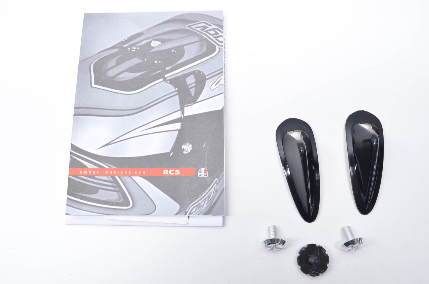AGV RC5 Helmet Owners Manual w/ Hardware NOS