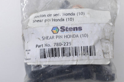 Stens 780-225, 90102-732-010 Shear Pin & Nut Kit NOS