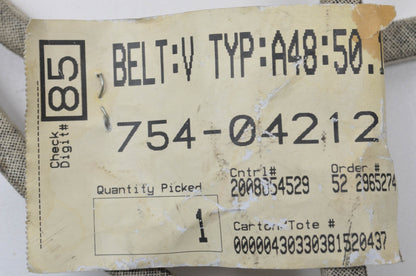 Optibelt 75404212 Belt NOS