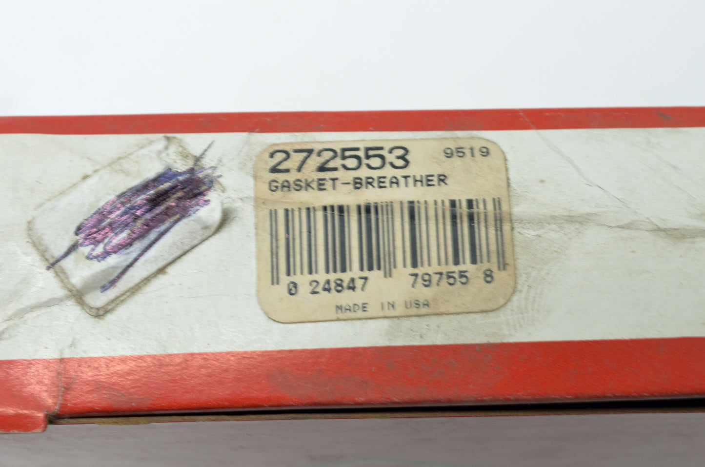 OEM Briggs & Stratton 272553 Gasket NOS