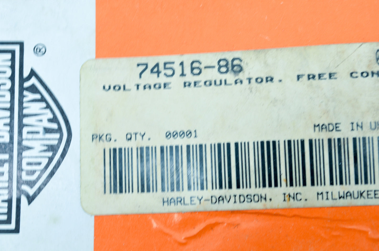 OEM Harley-Davidson 74516-86 Rectifier Regulator