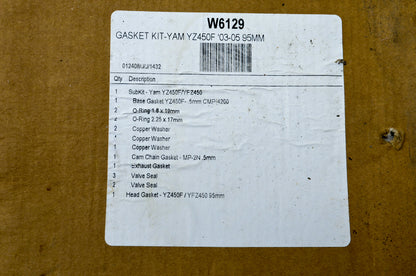 Wiseco W6129 Gasket Kit NOS