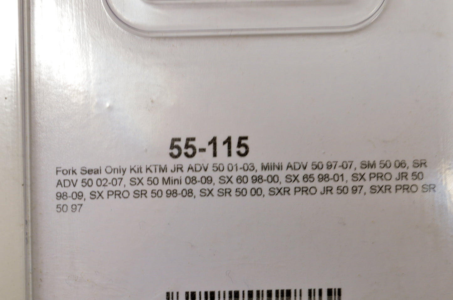 All Balls 55-115 Fork Seal Kit