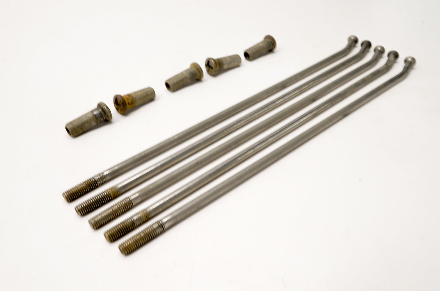 White Brothers 56-713X Spoke And Nipple QTY 5