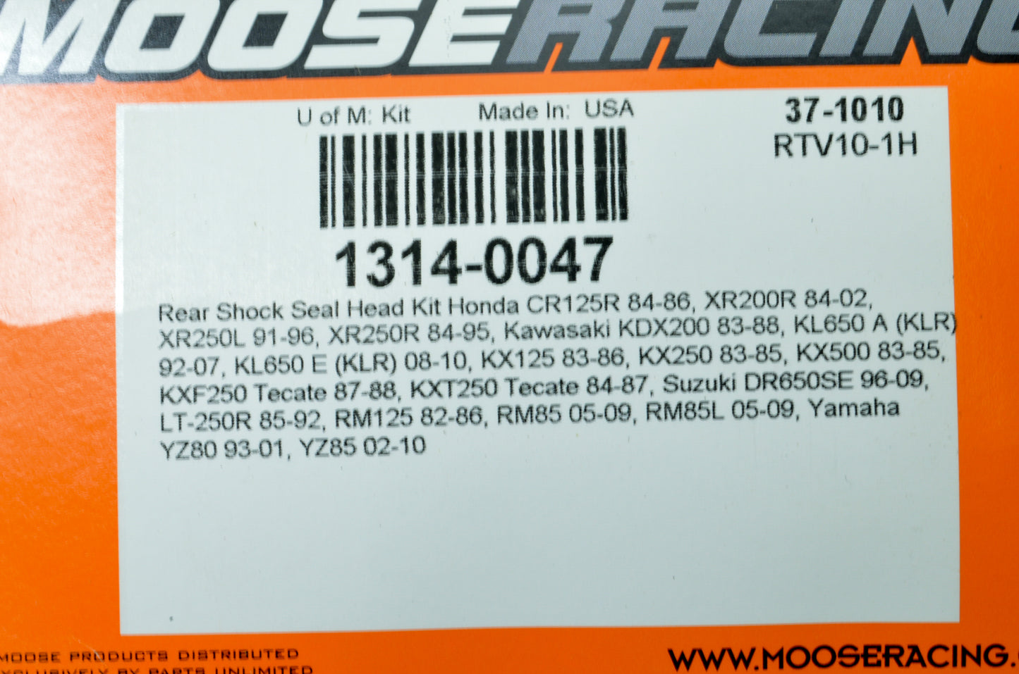 Moose Racing 1314-0047 Shock Seal Head Kit