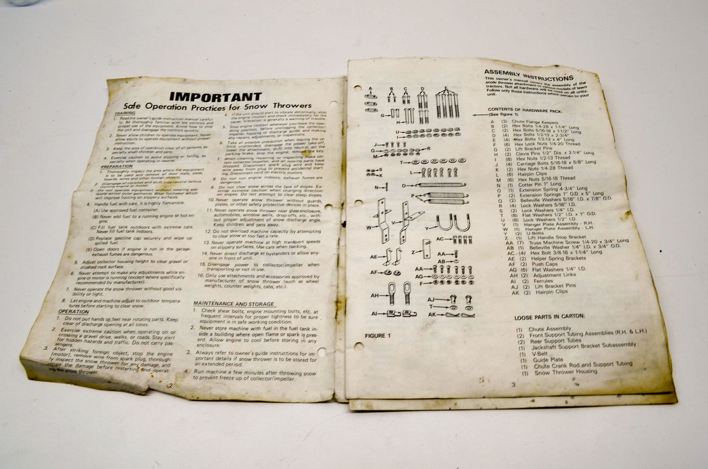 Cub Cadet 772-3925, R880712 40' Snow Thrower Attachment 350 Owner's Manual