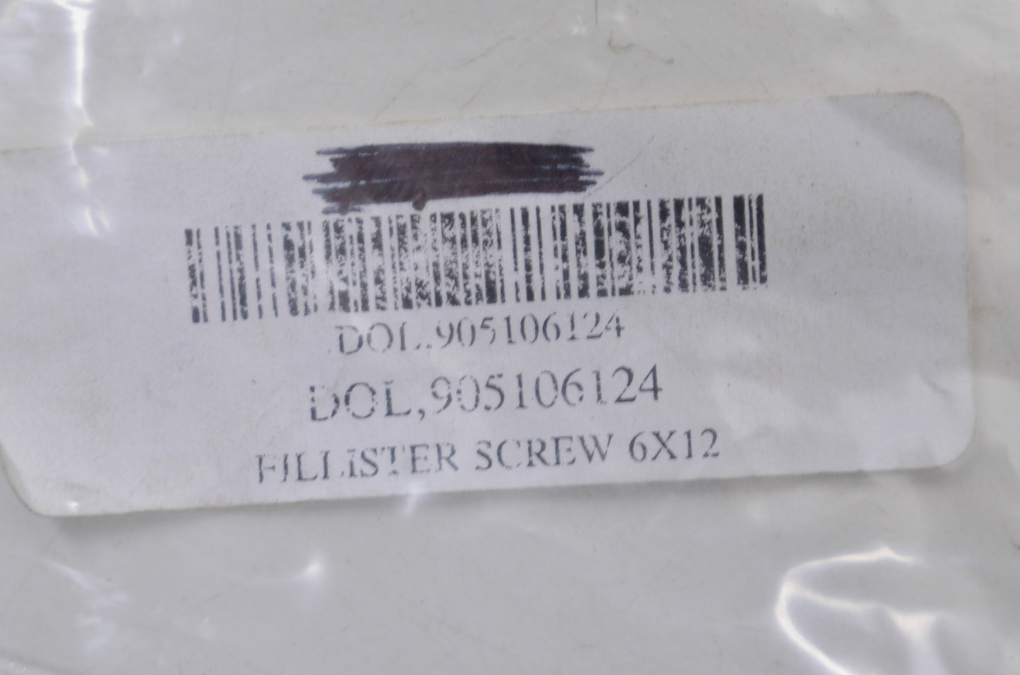 Dolmar 905106124 Screw Qty 6 NOS